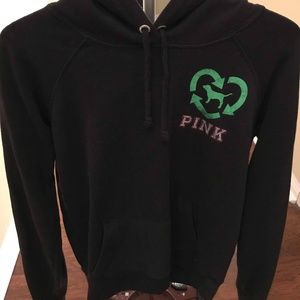 VIctoria's Secret PINK Black Sweatshirt
